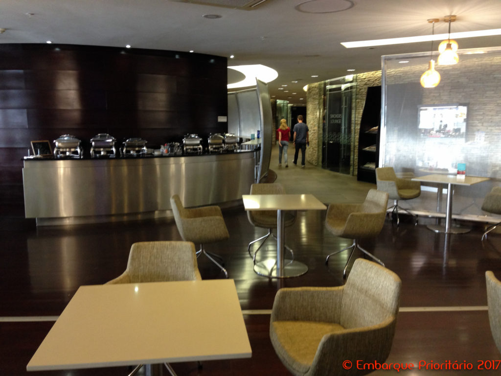 South African Airways Platinum Lounge no aeroporto de Joanesburgo