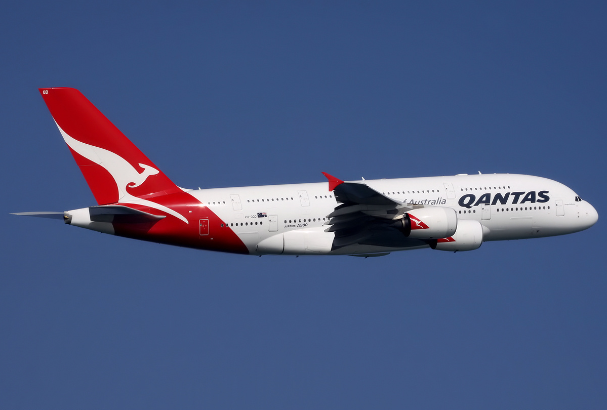 Qantas airbus 380