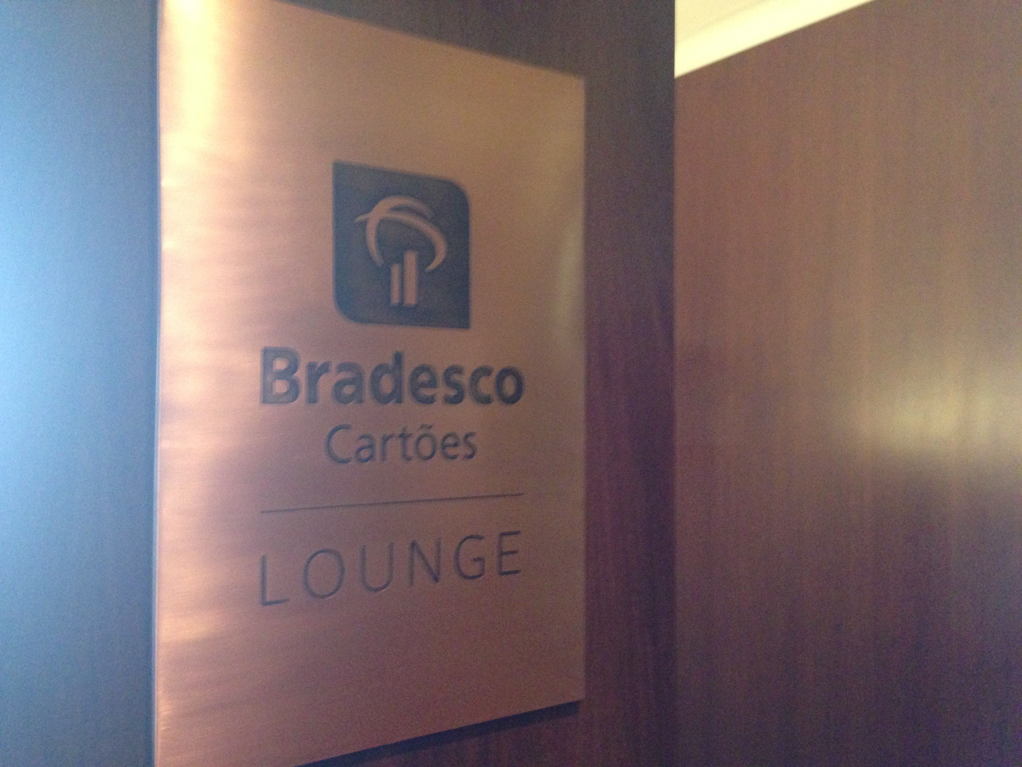 Bradesco Cartões Lounge no Terminal 2 do Aeroporto de Guarulhos