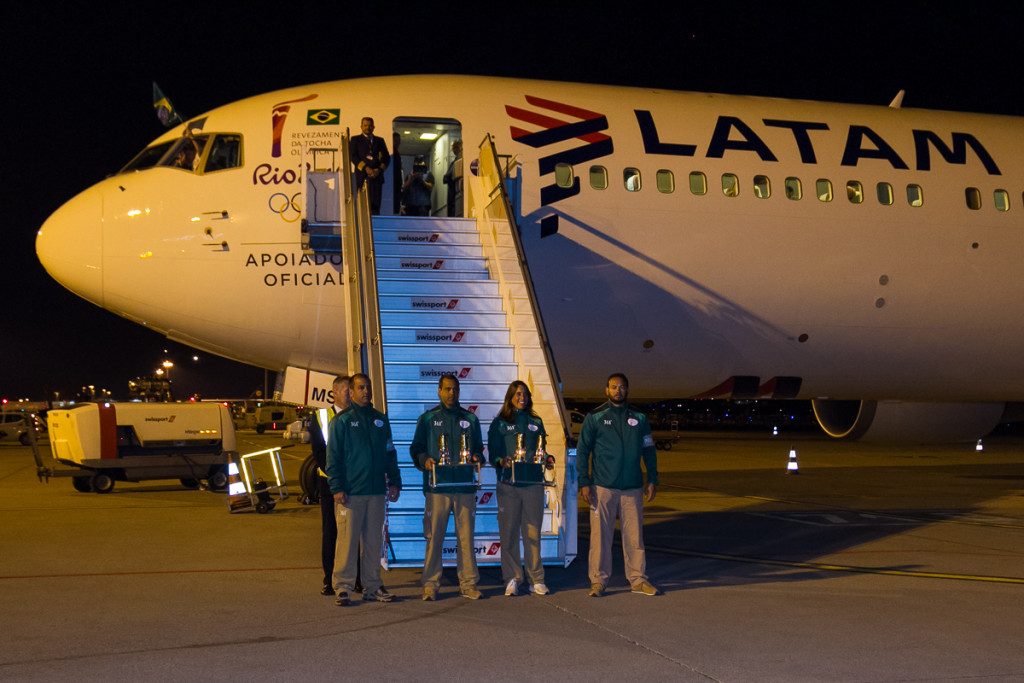 LATAM Airlines traz a chama olímpica ao Brasil
