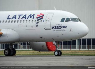 LATAM Airlines anuncia que primeiro A320neo da América do Sul vai operar voos domésticos no Brasil