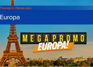 Promoção! Passagens para a Europa a partir de R$1.363