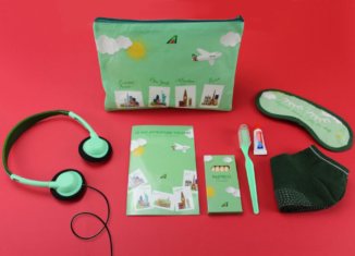 Alitalia lança kit exclusivo para crianças em todos os seus voos intercontinentais