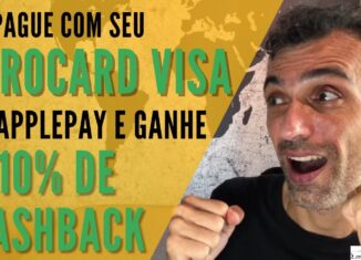 Pague com seu Ourocard Visa no ApplePay e ganho 10% de Cashback